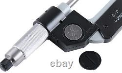 0-1/0-25mm x 0.00005/0.001mm Electronic, Digital Blade Micrometers, #2312-1010