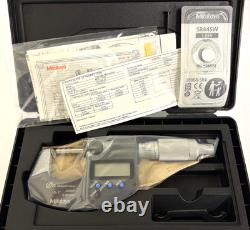0-1 Coolant Proof Digital Micrometer. 0005 Ratchet Thimble Mitutoyo 293-344-32