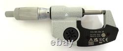 0-1 Coolant Proof Digital Micrometer. 0005 Ratchet Thimble Mitutoyo 293-344-32
