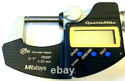 0-1 DIGIMATIC MICROMETER. 0005 with SPC OUTPUT MITUTOYO 293-180-30 NEW