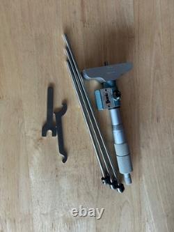 0-4 Mitutoyo Digit Depth Micrometer
