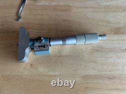 0-4 Mitutoyo Digit Depth Micrometer