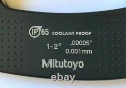 1 2.00005 DIGIMATIC OUTSIDE MICROMETER With SPC, MITUTOYO 293-336-30 NEW