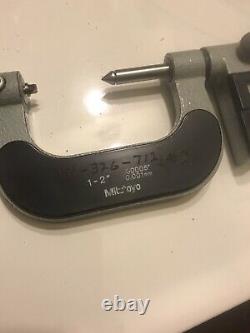 1-2 mitutoyo digital thread micrometer. 00005 Reading