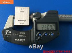 1 PCS USED Mitutoyo 293- 340 Digital Metric Micrometer 0-25mm 0.001mm