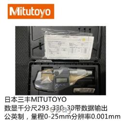 1 pcs MITUTOYO Digital micrometer 293-330-30