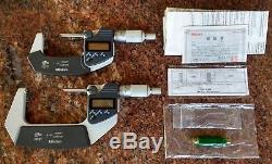 293-331-332 Mitutoyo Micrometer Digital Set 1-3