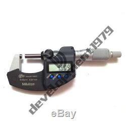 293-340-30 Mitutoyo Digital Digimatic Coolant Proof Micrometer 0-1/0-25.4mm
