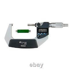 293-342-30 Micrometer, Digital, 2-3/50.8-76.2mm, 0.001mm, withStandard, No SPC