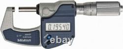 293-832-32 Mitutoyo Electronic Outside Micrometer 0.00 mm to 1, Solid
