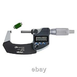 293 Series 1 to 2 SAE & Metric Digital Coolant-Proof Outside Micrometer