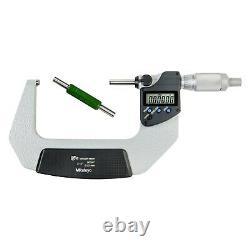 293 Series 3 to 4 SAE & Metric Digital Coolant-Proof Outside Micrometer
