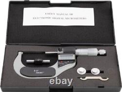 2-3 / 50-75mm Electronic Digital Micrometer 0.001mm/0.00005 Resolution #412-23
