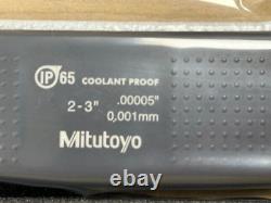 2 3 IP65 Carbide Electronic Micrometer. 00005 withSPC Mitutoyo 293-332-30