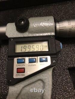 2-3 Mitutoyo digital blade micrometer 422-313-10.00005 Reading
