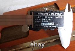 (2) Mitutoyo 293-765-30,500-351 Digital Micrometers WithCase