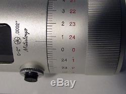 2x Mitutoyo 164-116 Digital Micrometer Heads. 00005 Resolution! 2 Inch Stroke