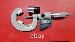 314-713-30 Mitutoyo V-Anvil Micrometer 1-1.6.00005 3 Flute Cutting Tool B38