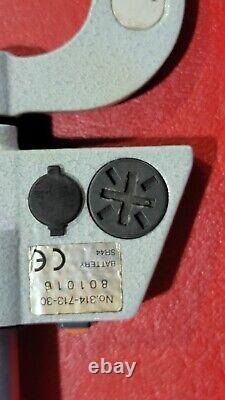 314-713-30 Mitutoyo V-Anvil Micrometer 1-1.6.00005 3 Flute Cutting Tool B38