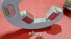 314-713-30 Mitutoyo V-Anvil Micrometer 1-1.6.00005 3 Flute Cutting Tool B38
