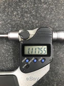 422-361 Mitutoyo Blade Micrometer 1-2 machinist digital