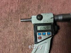 4 5 Carbide Electronic Micrometer. 0001 Mitutoyo 293-751 COOLANT