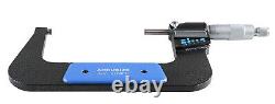 4-5 x 0.00005 Electronic Digital Micrometer 7 Keys, #AC21-5022