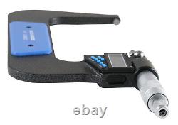 4-5 x 0.00005 Electronic Digital Micrometer 7 Keys, #AC21-5022