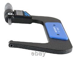 4-5 x 0.00005 Electronic Digital Micrometer 7 Keys, #AC21-5022