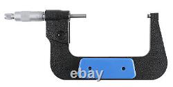 4-5 x 0.00005 Electronic Digital Micrometer 7 Keys, #AC21-5022
