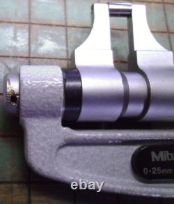516 = 0 25 mm Mitutoyo Digital Micrometer 0.001 mm Resolution Ratchet Thimble