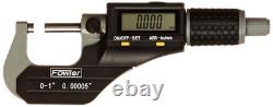 54-870-001-0, Xtra-Value Ii Digital Micrometer With 0-1/25MM Measuring Range