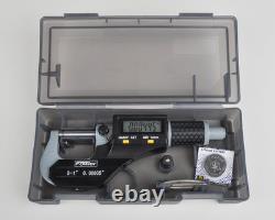 54-870-001-0, Xtra-Value Ii Digital Micrometer With 0-1/25MM Measuring Range
