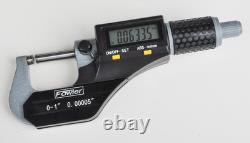 54-870-001-0, Xtra-Value Ii Digital Micrometer With 0-1/25MM Measuring Range
