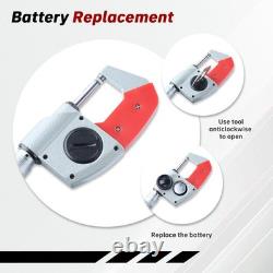 Absolute IP64 Origin Digital Micrometer, DMCA-0105 0-1/0-25mm, 0.00005 /0.0