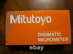 BNIB Mitutoyo Coolant Proof Digital Micrometer 0 To 1 Mdc-25px