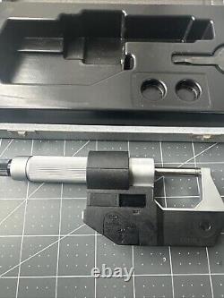 Brown & Sharpe 1-2 Digit-Mike Plus Digital Micrometer -Clean W Case 599-102
