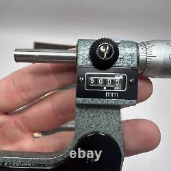 Digit Outside Accurate Micrometer NO 193 113 MITUTOYO 50-75mm. 001mm with Case