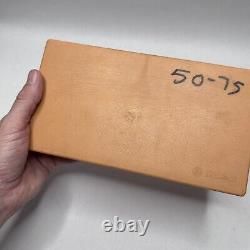 Digit Outside Accurate Micrometer NO 193 113 MITUTOYO 50-75mm. 001mm with Case