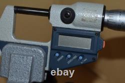 Digital micrometer Mitutoyo with cast base 293-725-30 0-1 with SPC output