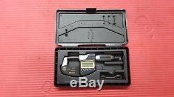 EXCELLENT MITUTOYO 0-1 Quantumike DIGITAL IP65 Outside Micrometer. 00005 Grad