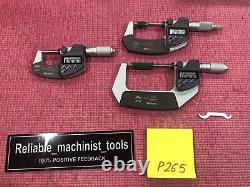 EXCELLENT MITUTOYO 0-3 Digital COOLANT PROOF IP65 Outside Micrometer. 00005 P265