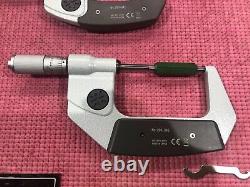 EXCELLENT MITUTOYO 0-3 Digital COOLANT PROOF IP65 Outside Micrometer. 00005 P265