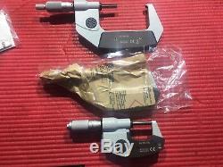 EXCELLENT MITUTOYO 0-3 Digital COOLANT PROOF IP65 Outside Micrometer. 00005 T86