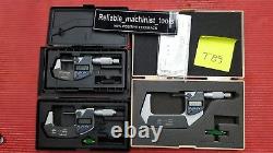 EXCELLENT MITUTOYO 0-3 Digital COOLANT PROOF IP65 Outside Micrometer. 00005 T89