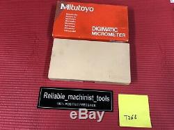 EXCELLENT MITUTOYO Digital Thread outside Micrometer 0-1 Resolution. 00005(T268)