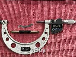 EXCELLENT MITUTOYO Digital Thread outside Micrometer 4-5 Resolution. 0001 (P290)