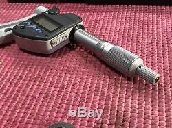 EXCELLENT MITUTOYO Digital Thread outside Micrometer 4-5 Resolution. 0001 (P290)
