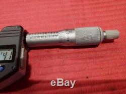 EXCELLENT MITUTOYO Digital outside Micrometer 5-6 Resolution. 0001 (P486)