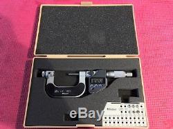 EXL MITUTOYO Digital Thread outside Micrometer 0-1 Resolution. 00005